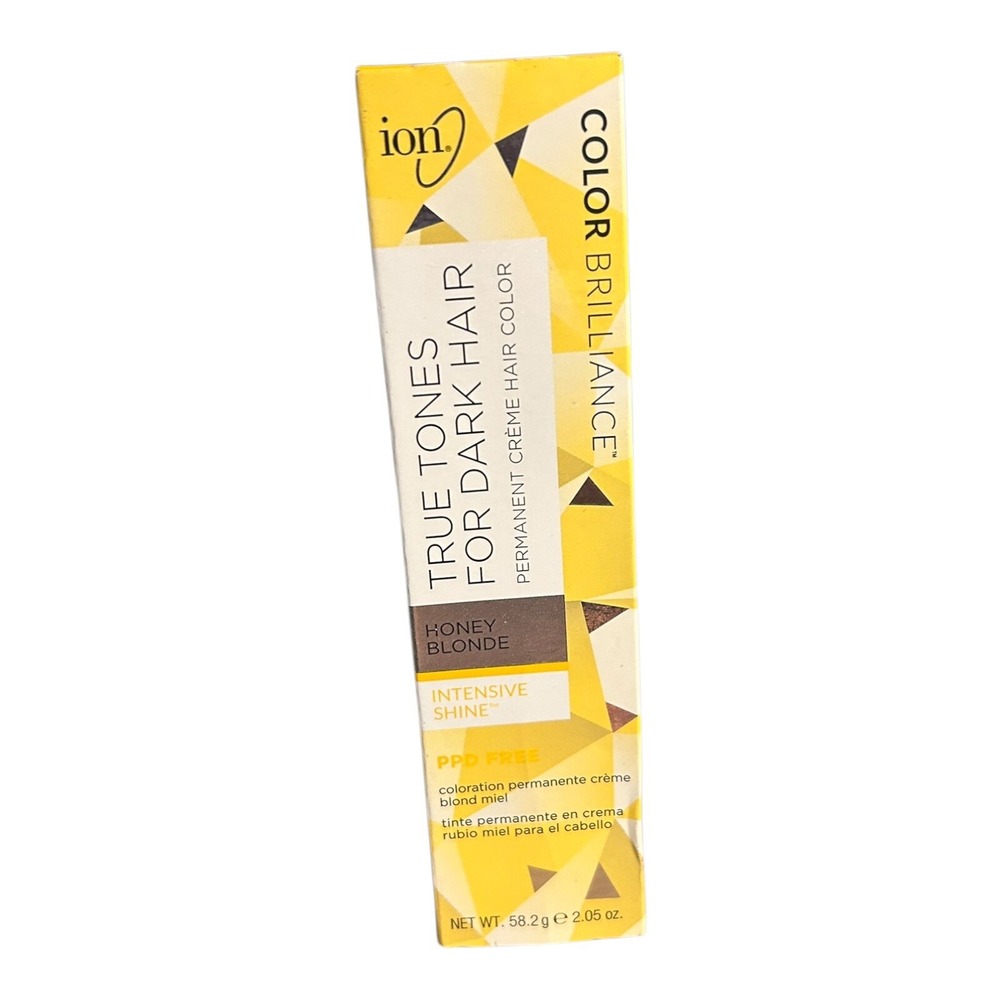 Ion True Tones For Dark Hair Permanent Crème Hair Color Honey Blonde